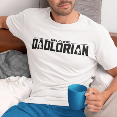 Skate Dadlorian black logo tshirt Thumbnail
